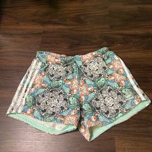 Adidas colorful forest shorts